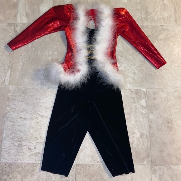 Christmas dance costume size: SC (4-6) - Picture 1 of 3